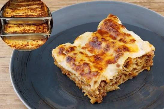 Lasagnes bolognaises au bœuf